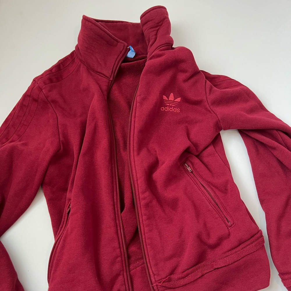 Adidas zip up sweatshirt